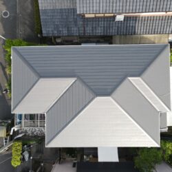 奈良市K様邸　屋根カバー工事