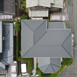 奈良市　S様邸　屋根カバー工法　外壁塗装